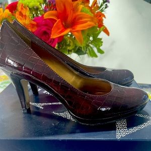 Anne Kline  Printed Heel